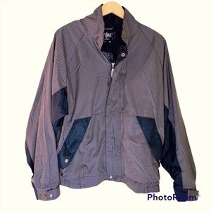 FootJoy Navy and White Performance Jacket